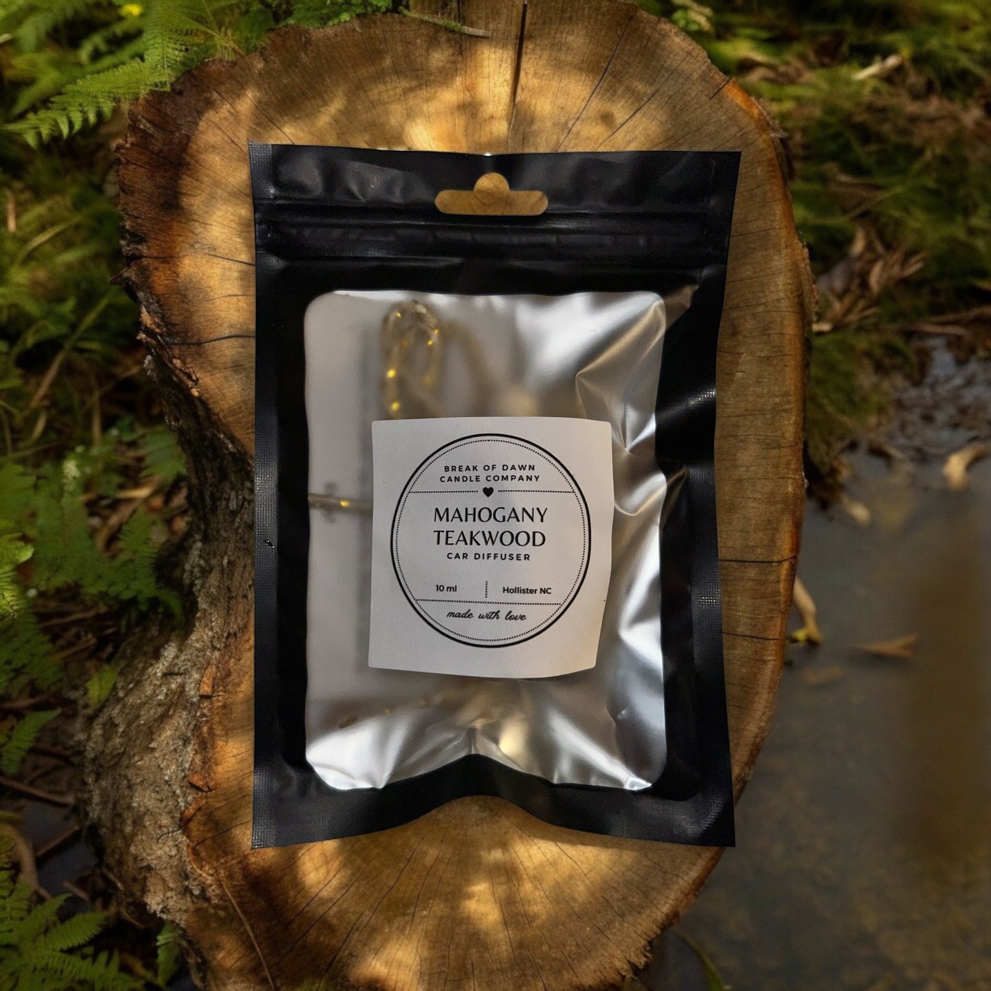 Mahogany Teakwood Car Diffuser