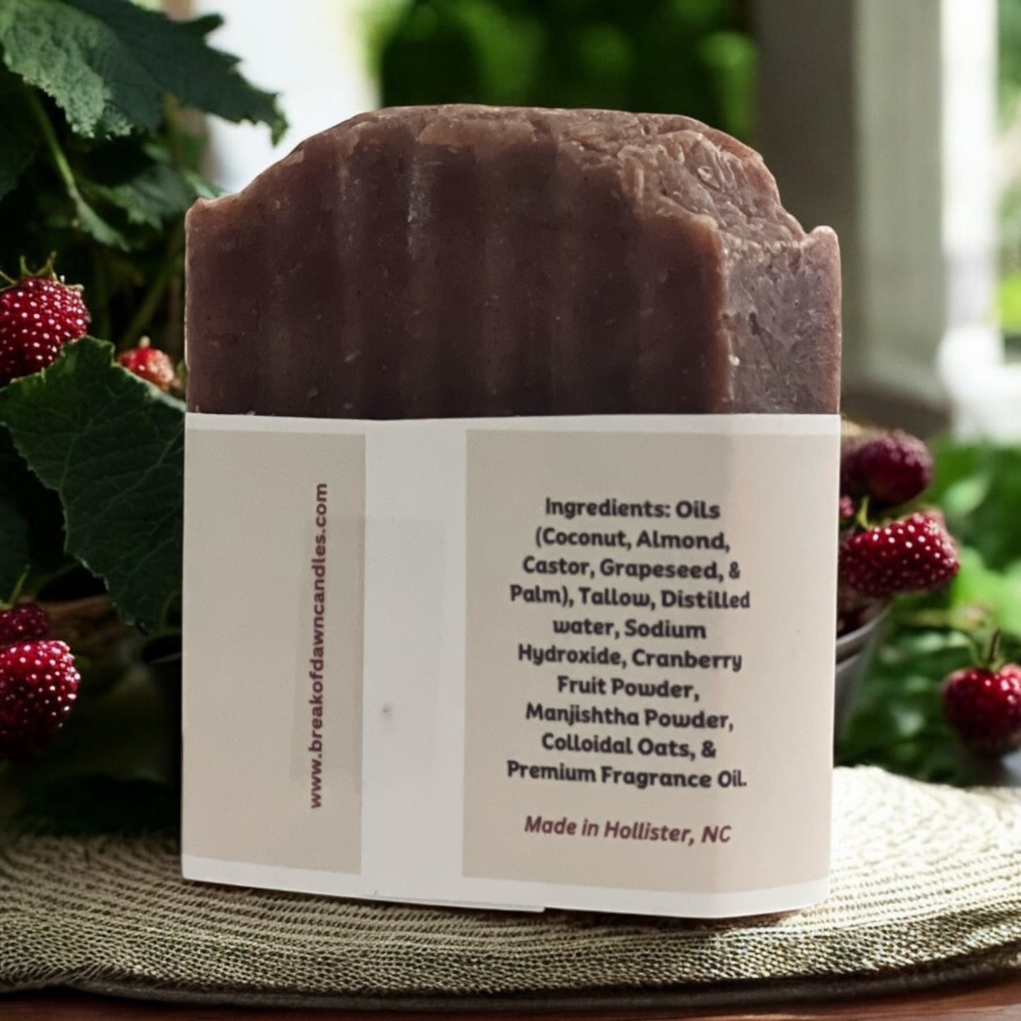 Black Raspberry Vanilla Bar Soap