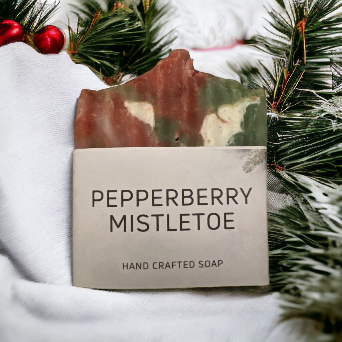 Pepperberry Mistletoe Soap