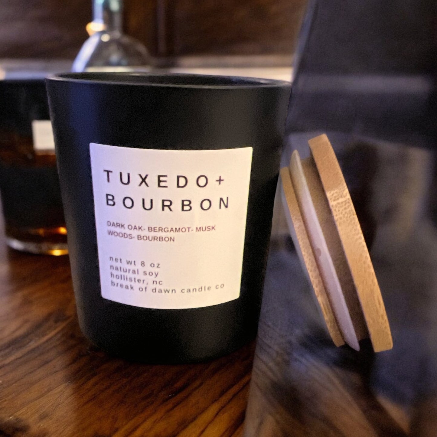 Tuxedo & Boubon Soy Candle