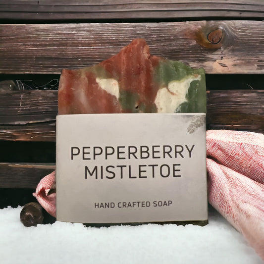 Pepperberry Mistletoe Soap